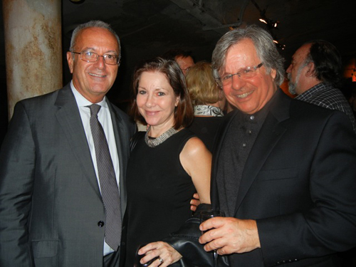 BAM Executive Producer Joseph Melillo with Patricia Caswell and Bruce Rodgers